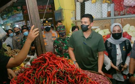 Bobby Nasution Minta Bantuan Kodim dan Polrestabes Awasi Prokes di Pasar Medan