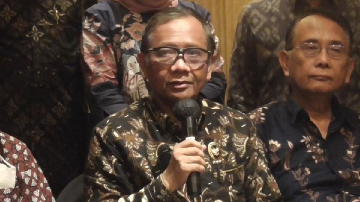 Berkas Kasus Ferdy Sambo Cs Lengkap, Mahfud MD Apresiasi Polri dan Kejagung: Hanya Bolak Sekali Langsung Jadi