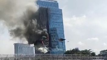 Kebakaran di K-Link Tower, Dua Orang Alami Luka Bakar Ringan