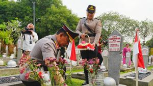 Kapolri Ziarah di TMP Kalibata Sambut HUT Bhayangkara