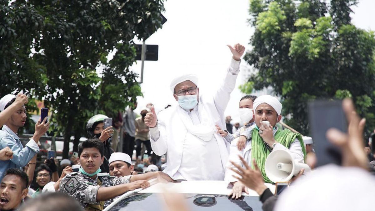 Charged With Article 160 Of The Criminal Code Regarding Sedition, Rizieq Shihab Is Threatened With 6 Years In Prison