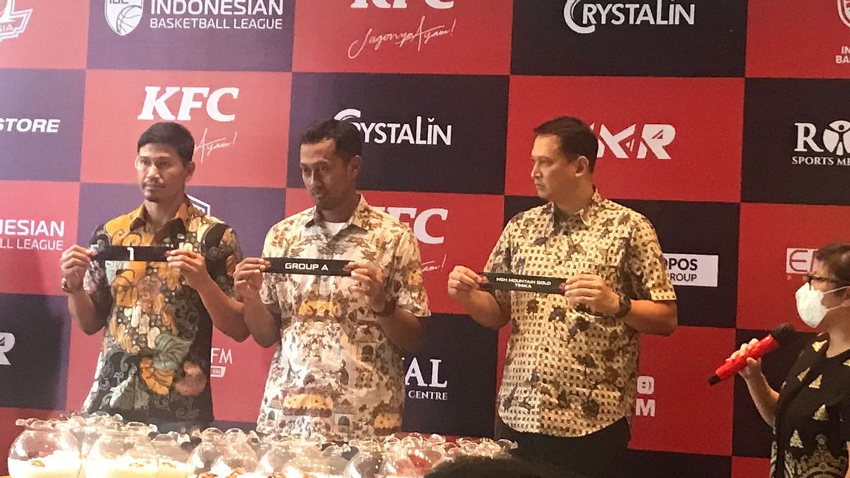 Hasil Drawing IBL Indonesia Cup 2022: Pelita Jaya Masuk Grup Neraka