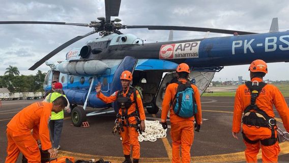 2 Helicopters Flown With Drugs From The Jambi Regional Police Chief In Kerinci