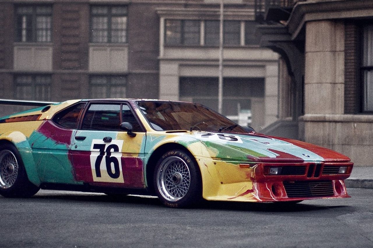 アンディ・ウォーホルによるBMW M1スーパーカー、伝説車の