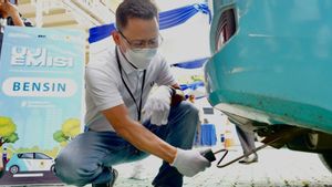 Press Pollution aérienne, PLN UID Jakarta Raya et Sudin Environnemental Jakpus diplôme de test d’émissions de véhicules opérationnels