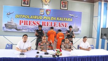 2 Kurir Sabu Ditangkap Ditpolairud Polda Kaltara, 7 kilogram Sabu Disita