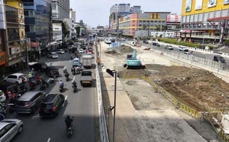 Lalin Jalan MH Thamrin Direkayasa Imbas Pembangunan MRT Fase 2A hingga 20 September, Begini Rinciannya