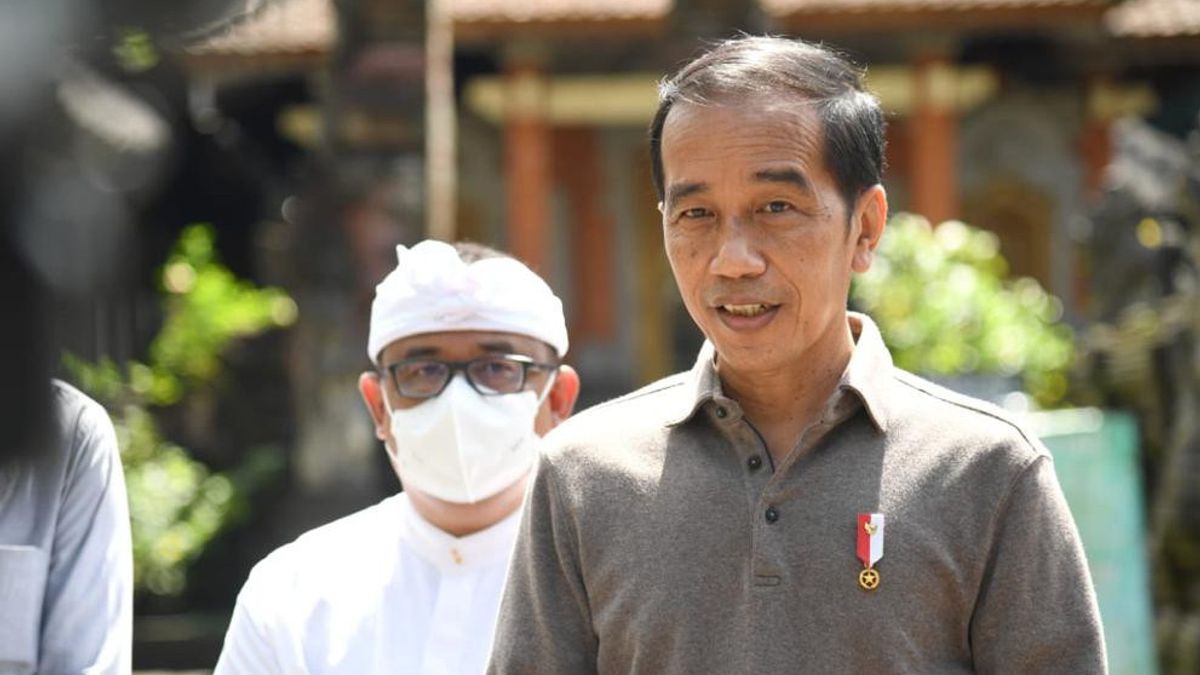 Jokowi Is Happy With The 2022 Homecoming, Especially Not Making The COVID-19 Case Angry