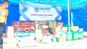 LPEI Salurkan Bantuan untuk Korban Bencana Gempa Cianjur