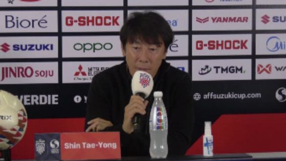 Suggérant L’utilisation De La VAR Dans La Coupe AFF 2020, Shin Tae-yong: Même Si Les Joueurs Jouent à 100%, L’arbitre Peut Tout Gâcher