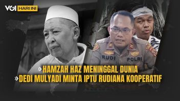 VOI Hari Ini: Jokowi Kenang Hamzah Haz Sosok Negarawan, Dedi Mulyadi Minta Iptu Rudiana Kooperatif