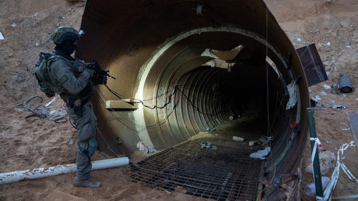 以色列军方声称发现了最大的哈马斯隧道:能够通过车辆,长度为4公里