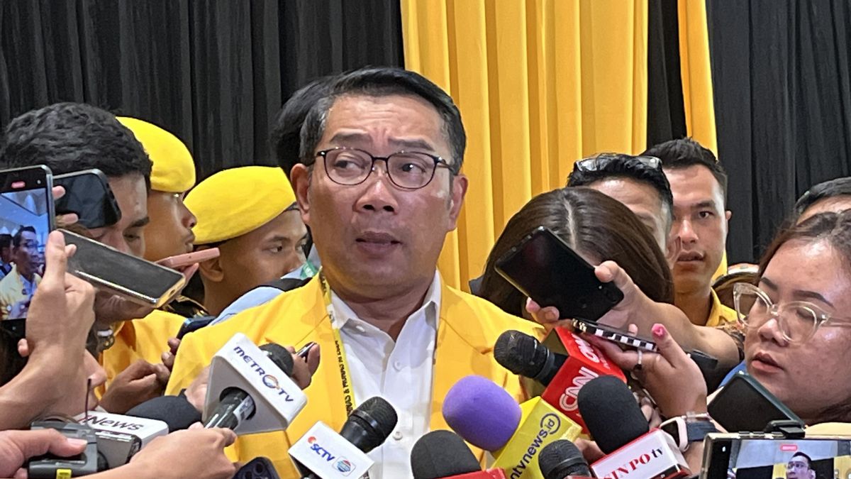 RK Is Considered Right To Enter Golkar Compared To Anies Baswedan Who Has Difficulty In The Pilkada