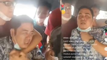 Copet Tanah Abang Viral di Medsos, Pelaku Ketangkap Tapi Berhasil Melarikan Diri  