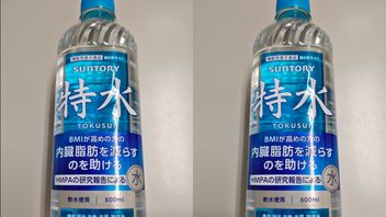 This Japanese Drinking Water Is Claimed To Overcome Fat In The Stomach
