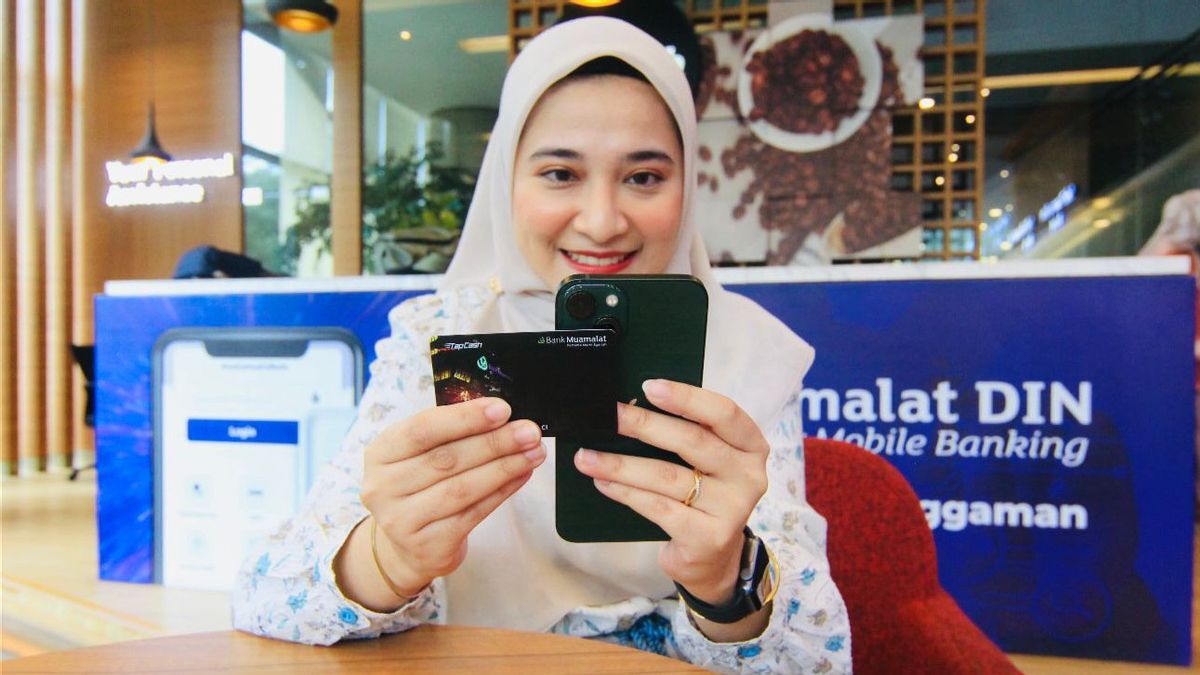 Transaksi Isi Ulang Uang Elektronik Muamalat DIN Capai 1,95 Juta Kali