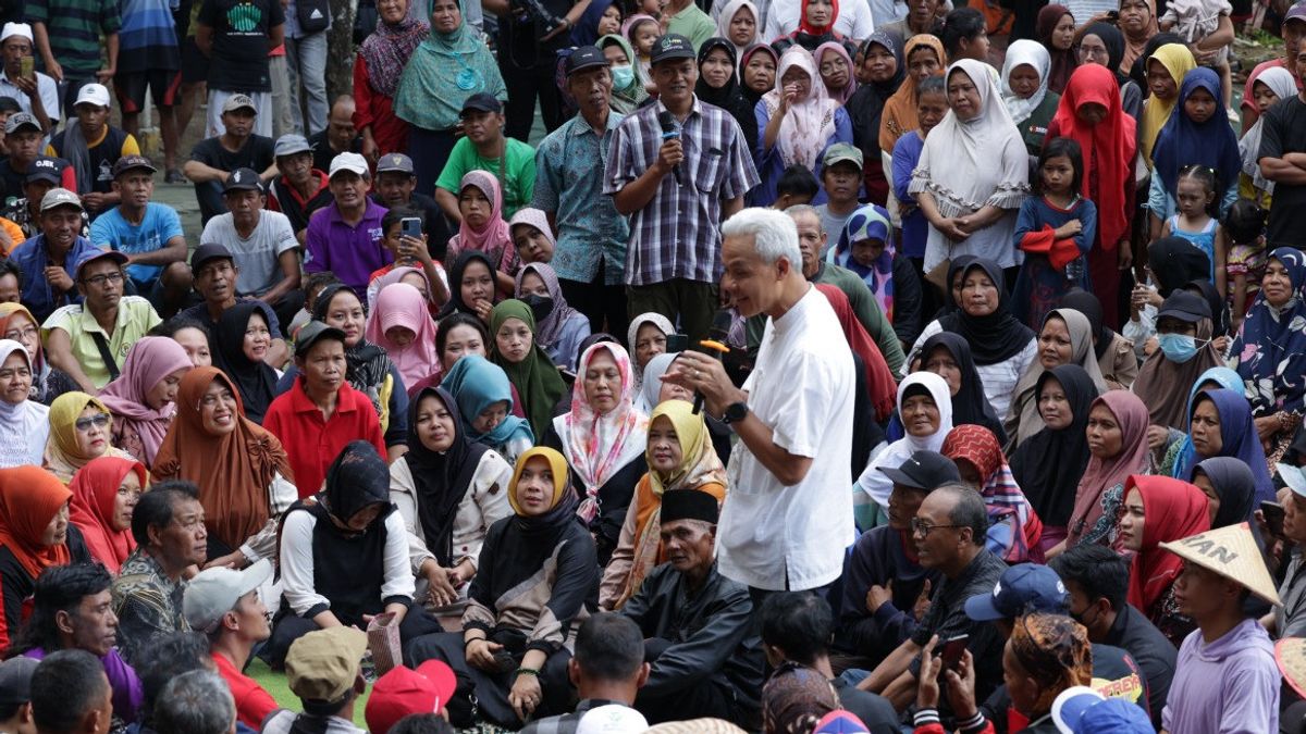 In Front Of Magelang Farmers, Ganjar Pranowo Promises To Add Data-Based Subsidy Fertilizer Quota