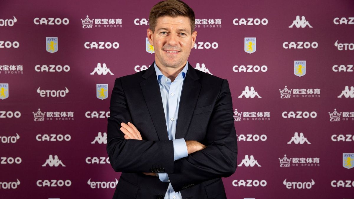 Official, Steven Gerrard New Aston Villa Coach
