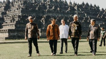 Ganjar Dampingi Kaisar Jepang Naruhito di Candi Borobudur: Beliau Terkesan