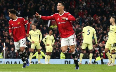 MU vs Arsenal: Penalti Ronaldo Gagalkan Keunggulan The Gunners