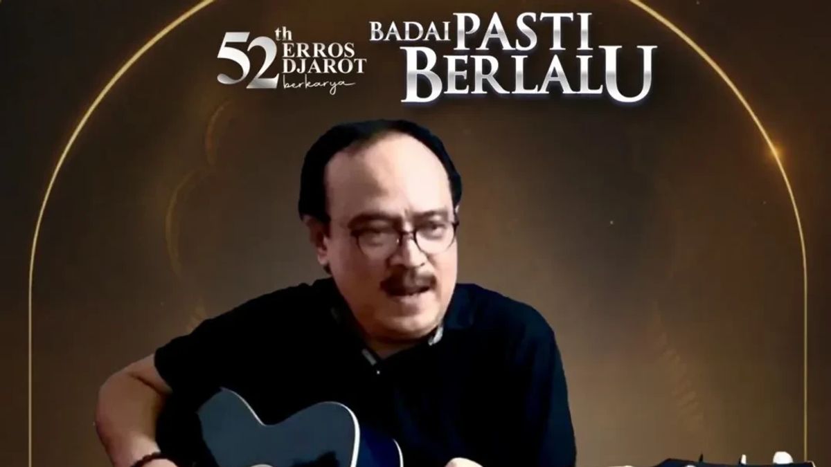 Erros Djarot Tandai 52 Tahun Bermusik dalam Konser Badai Pasti Berlalu