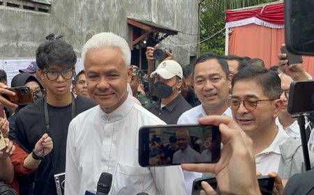 Ditanya Coblos Siapa di Pilpres 2024, Ganjar: yang Fotonya Rambut Putih