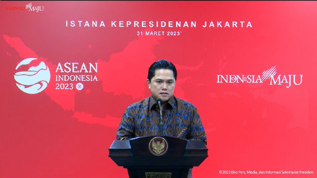 Read The FIFA President's Letter Brought By Erick Thohir, Jokowi Immediately Gives Two Important Instructions