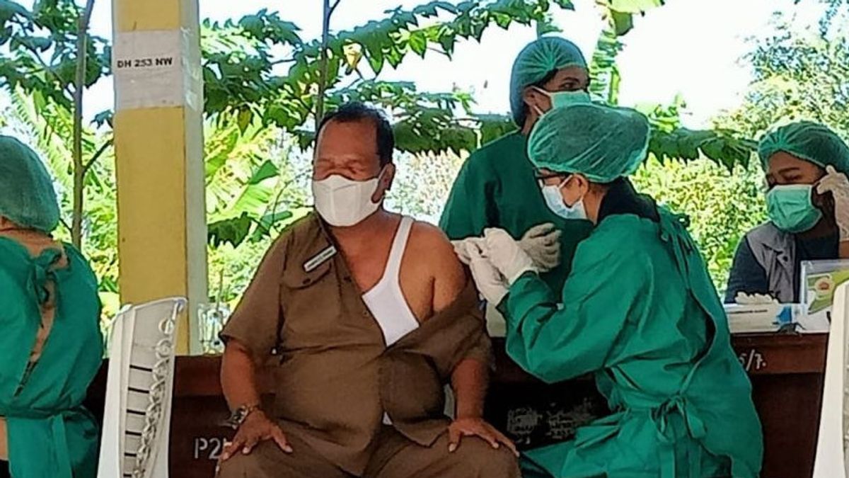 Vaccination Achievements In Kupang Baru Regency 43.75 Percent