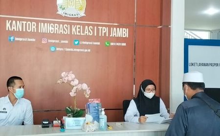 Permintaan Pembuatan Paspor di Imigrasi Kualatungkal Jambi Capai 20-50 per Hari Bulan Ini