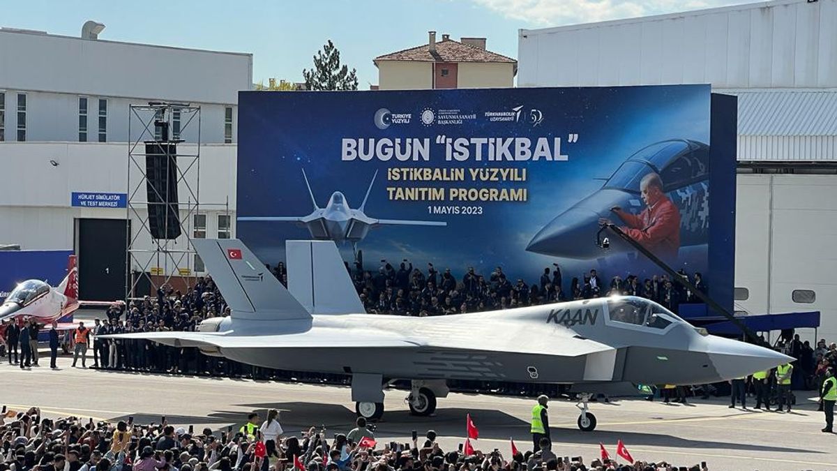 Jet Tempur Generasi Kelima KAAN Buatan Turki Sukses Mengudara, Dibekali AI hingga Senjata Generasi Baru