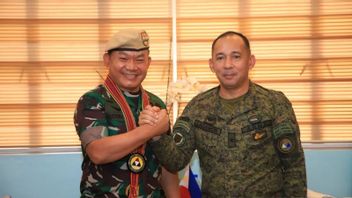 KSAD Jenderal Dudung Jadi Warga Kehormatan Satuan Elite Angkatan Darat Filipina