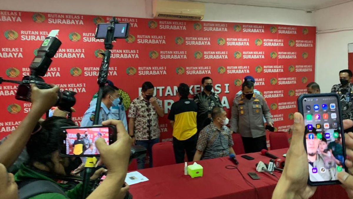 审判期间的安全原因，Kiai Jombang MSAT别名Mas Bechi的儿子将在PN Surabaya受审