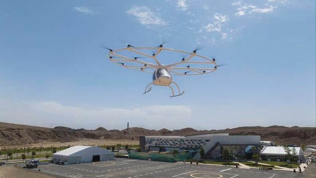 Produsen Taksi Udara Volocopter Rampungkan Uji Coba Penerbangan di Neom Arab Saudi
