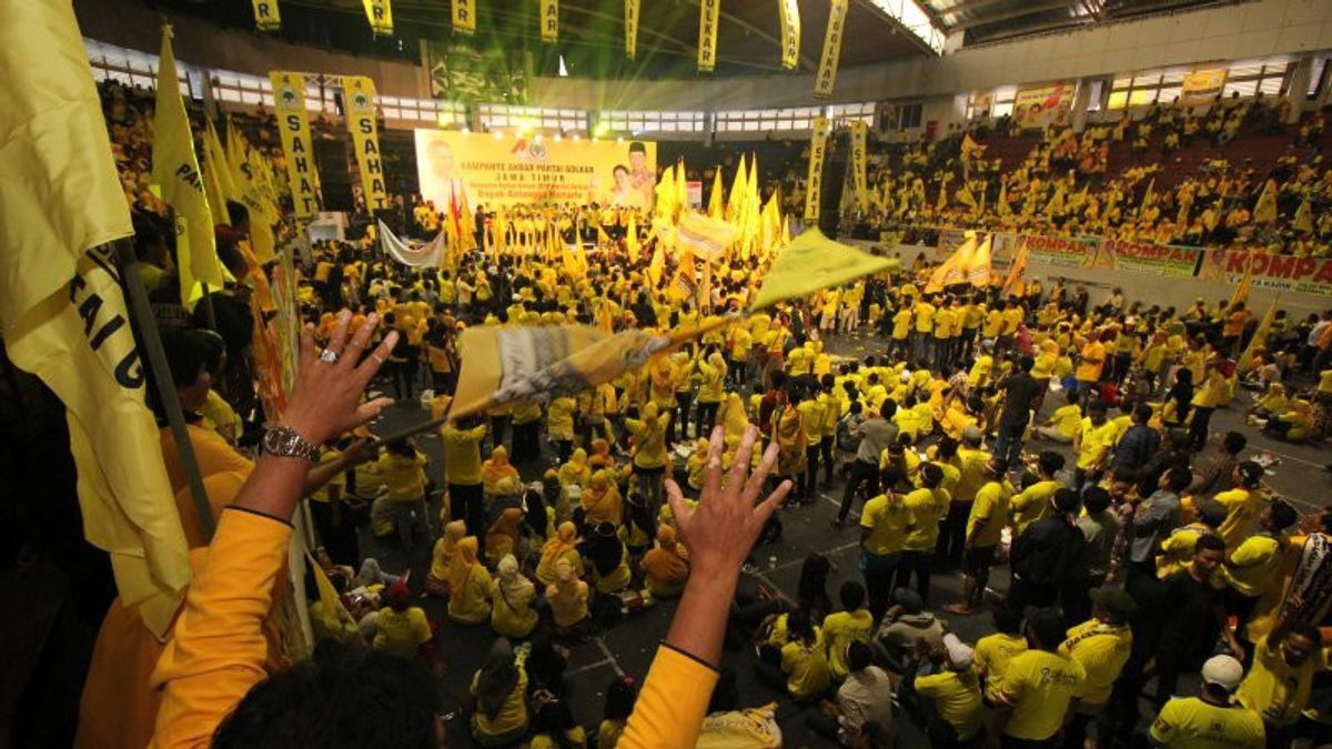 Golkar يطلق عليه اسم All Out يدعم برنامج Joko Widodo لمدة 2 فترات