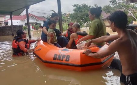 Pertama  Sejak 37 Tahun Terakhir, Hujan Ekstrem 6 Jam Rendam Muara Teweh Kalteng