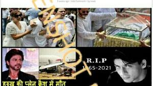 Kabar Duka Shah Rukh Khan Meninggal Dunia dalam Kecelakaan Pesawat, Apa Benar?