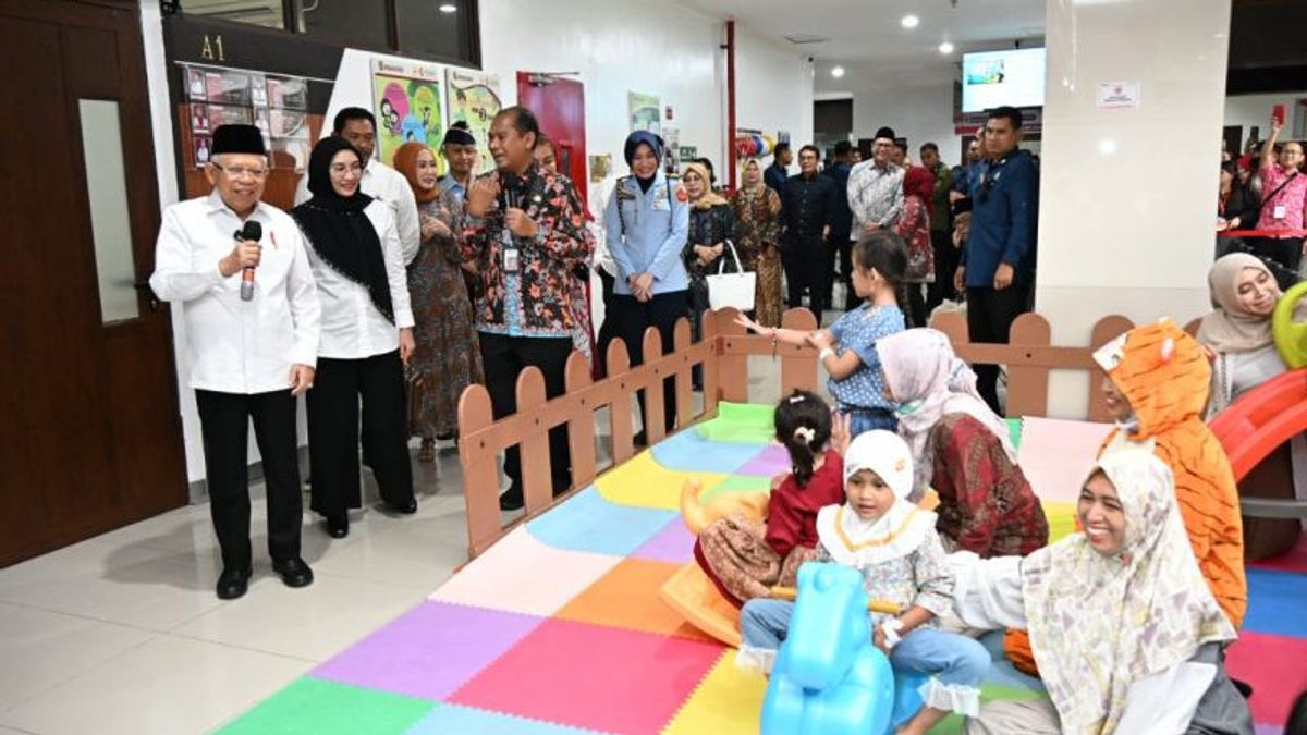 Praise The Facilities Of Semarang RSWN, Vice President: Its Services Are Digital And Use Robots