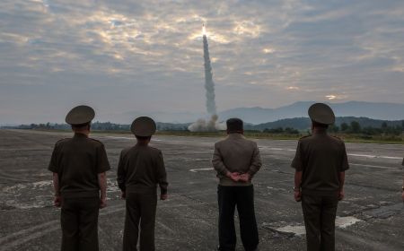 Hadiri Uji Coba Rudal Korut Berhulu Ledak 4,5 Ton, Kim Jong-un: Perlu Terus Memperkuat Kekuatan Nuklir