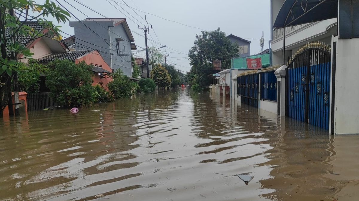Ketinggian Air Capai 1 Meter, 1.646 KK Terdampak Banjir di Pendurenan Tangerang