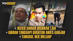 VIDEO VOI Hari Ini: Heboh Habib Rizieq Menikah Lagi, Gugatan Tim Anies dan Ganjar, Tanggul HEK Meluap