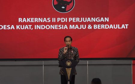 Jokowi Puji Megawati Saat Rakernas PDIP, Beliau Auranya Sangat Cantik dan Karismatik