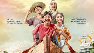Serunya Petualangan Anak di Banjarmasin Tergambar dalam Poster Film Jendela Seribu Sungai   