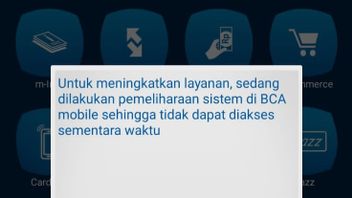Improve Service Quality, BCA Error Digital Channel Monday Afternoon