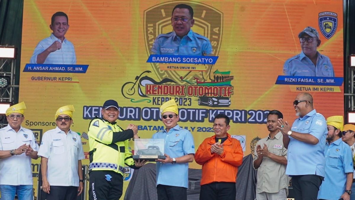 Ketua Umum IMI Apresiasi Pelaksanaan Kenduri Otomotif Kepri 2023