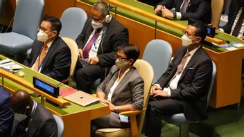 حضور الجمعية العامة للأمم المتحدة: وزير الخارجية ريتنو يشرح ثلاث قضايا مهمة ويكشف عن الإنجازات في التعامل مع COVID-19
