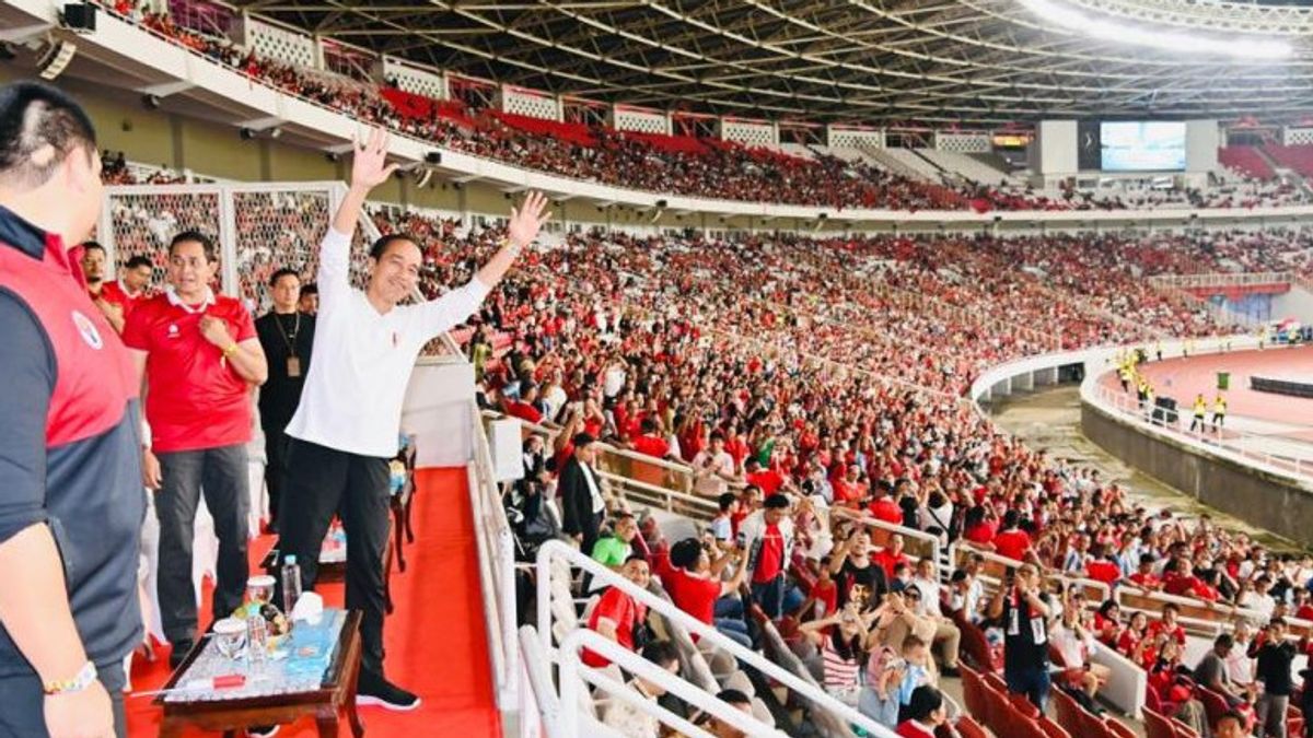 Jokowi: Di Awal Saya Takut Kebobolan Banyak Ternyata Bagus-bagus, INi Pengalaman Pemain Timnas