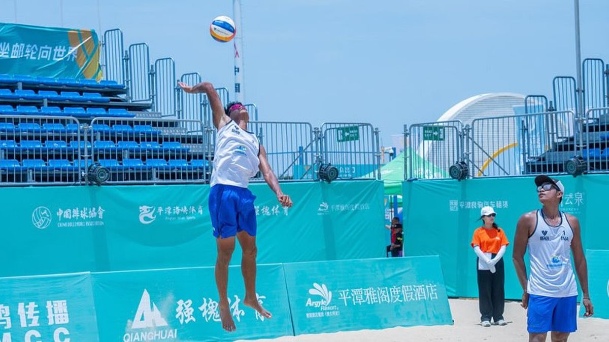 Indonesia Gets A Gold Medal From The Beach Pro Tour 2024 Volleyball