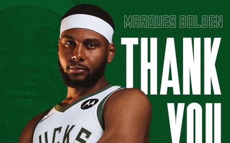 Pemain Naturalisasi Indonesia Marques Bolden Gagal Gabung Klub NBA Milwaukee Bucks