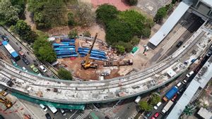 LRT Jakarta Velodrome-Rawamangun Uji Coba Jalur 30 September