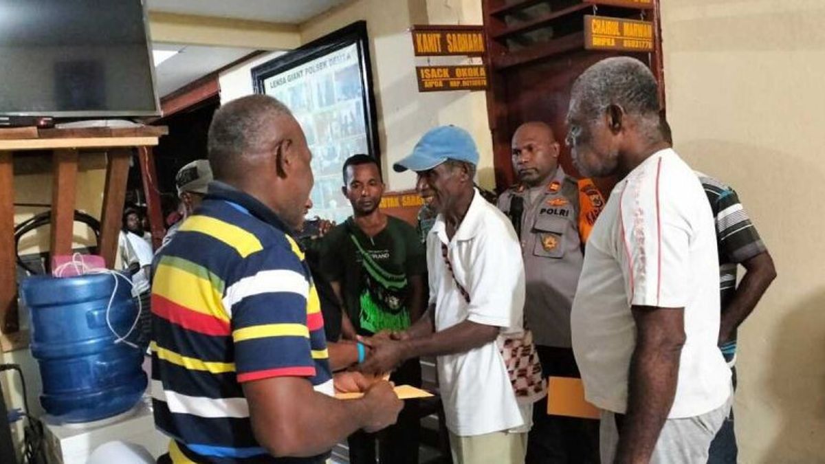 Demta Papua区的暴徒Nyaris Picu Bentrokan 2 Kampung, Police Fall Mediation